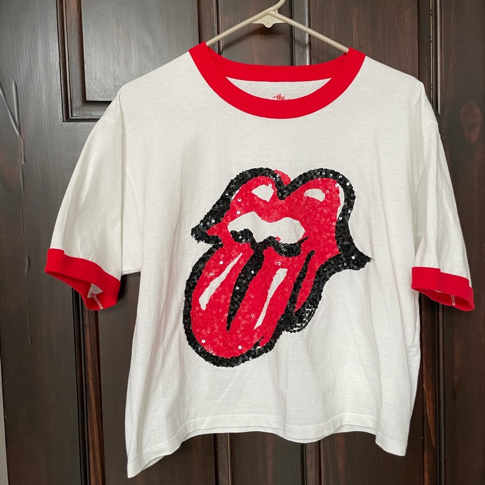 Alice and Olivia  SZ M/L Rolling Stones Tee